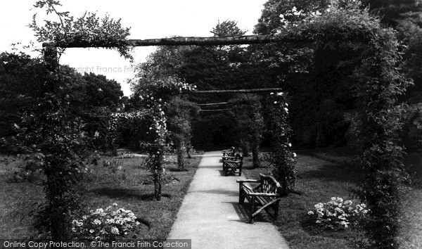 Photo of Newark On Trent, Friary Gardens c.1955