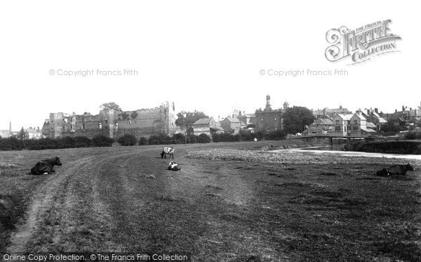 Photo of Newark On Trent, From The Meadows 1890