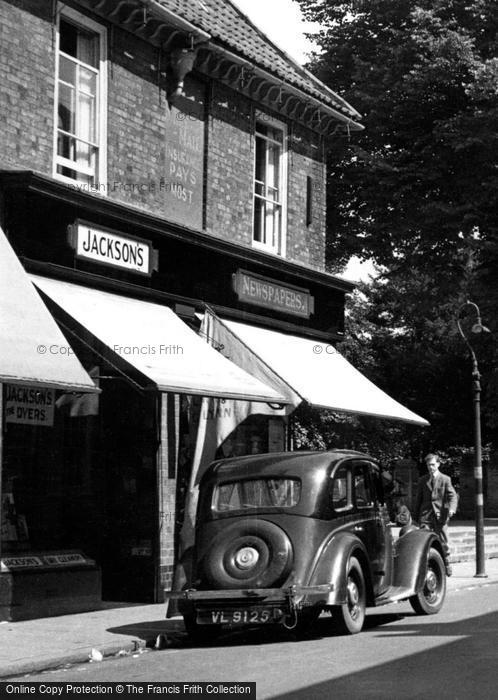 Photo of Newark On Trent, Jackson's Shop, Appleton Gate c.1955