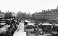 Newark-on-Trent, Market Place 1890