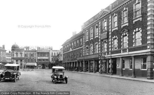 Photo of Newark On Trent, Market Place 1923