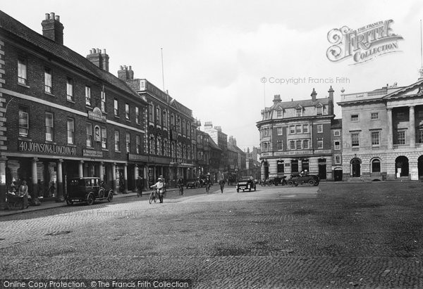 Photo of Newark On Trent, Market Place 1923