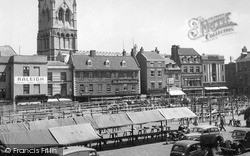 Market Square c.1955, Newark-on-Trent