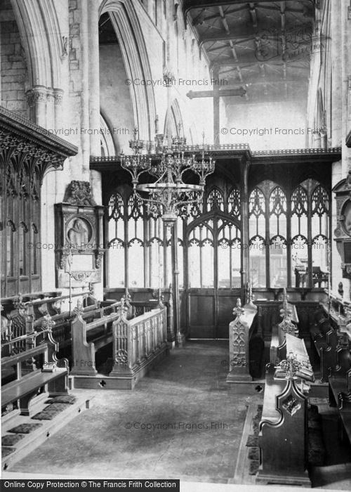 Photo of Newark On Trent, Parish Church, Choir c.1875