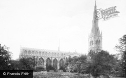 Parish Church, North Side 1890, Newark-on-Trent