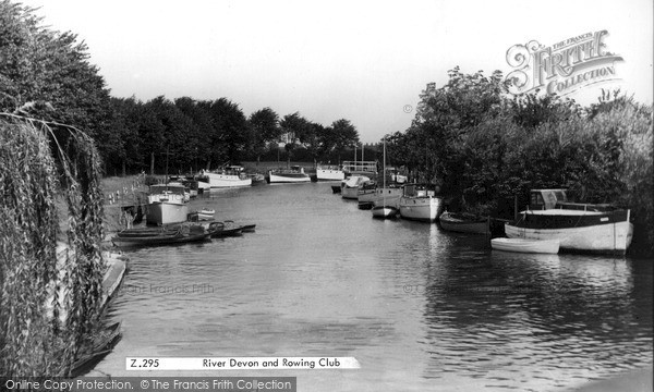 Photo of Newark On Trent, River Devon c.1965
