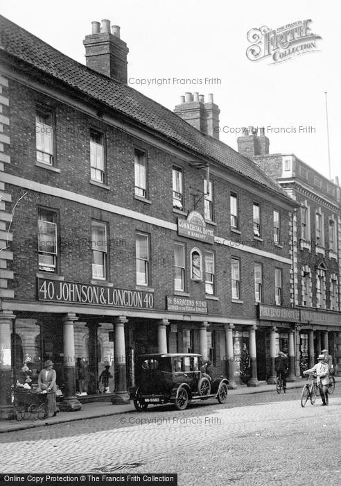 Photo of Newark On Trent, Saracen's Head Hotel, Market Place 1923