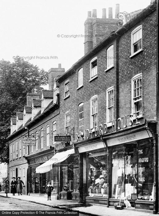 Photo of Newark On Trent, Shops In Appleton Gate 1909