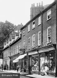 Shops In Appleton Gate 1909, Newark-on-Trent