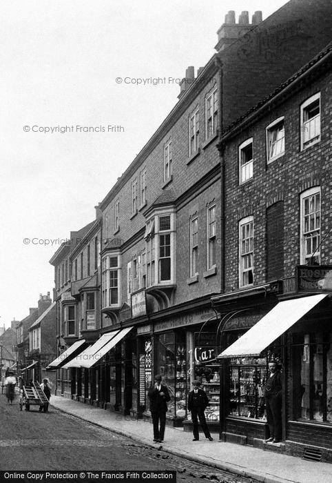 Photo of Newark On Trent, Shops In Carter Gate 1906