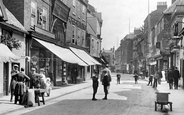 Shops In Stodman Street 1906, Newark-on-Trent