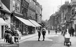 Shops In Stodman Street 1906, Newark-on-Trent