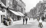 Shops In Stodman Street 1906, Newark-on-Trent