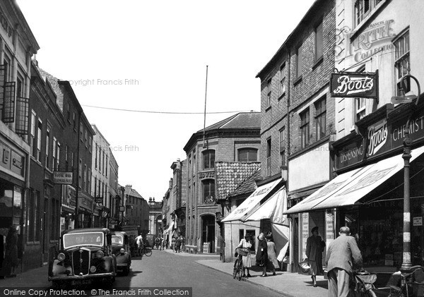 Photo of Newark On Trent, Stodman Street c.1955