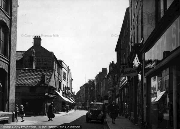 Photo of Newark On Trent, Stodman Street c.1955