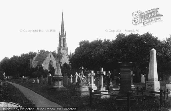 Photo of Newark On Trent, The Cemetery 1904