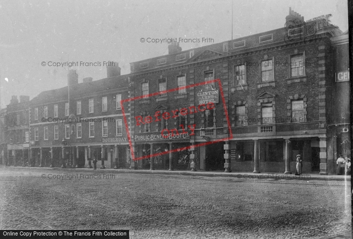Photo of Newark On Trent, The Clinton Arms 1906