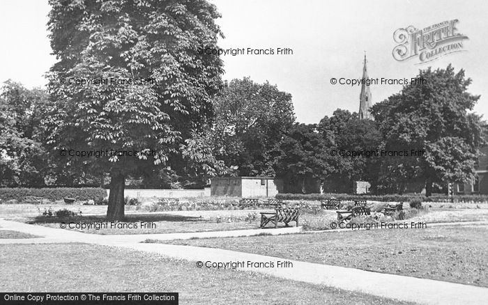 Photo of Newark On Trent, The Park c.1955