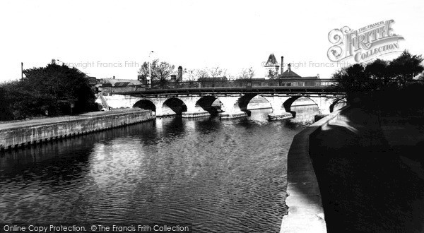 Photo of Newark On Trent, Trent Bridge c.1955