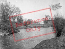 Newark, Priory From The River Wey c.1960, Newark Priory