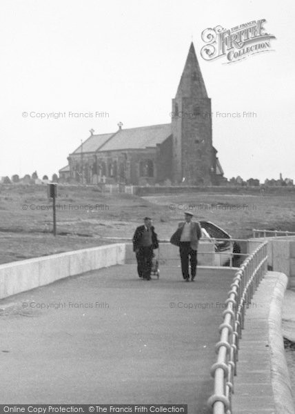 Photo of Newbiggin By The Sea, A Walk Along East Promenade c.1960