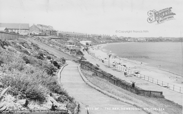 Photo of Newbiggin By The Sea, The Bay c.1955