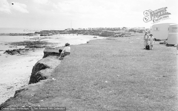 Photo of Newbiggin By The Sea, The Caravan Site c.1960