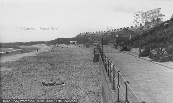 Photo of Newbiggin By The Sea, The Promenade c.1955