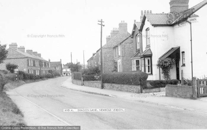 Photo of Newbold Verdon, Dragon Lane c.1960