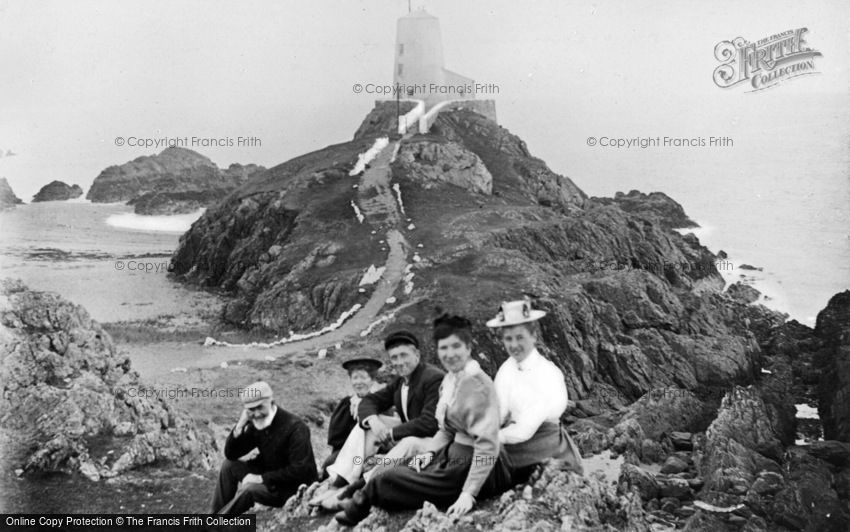 Newborough, Llanddwyn Island, the Lighthouse c1900