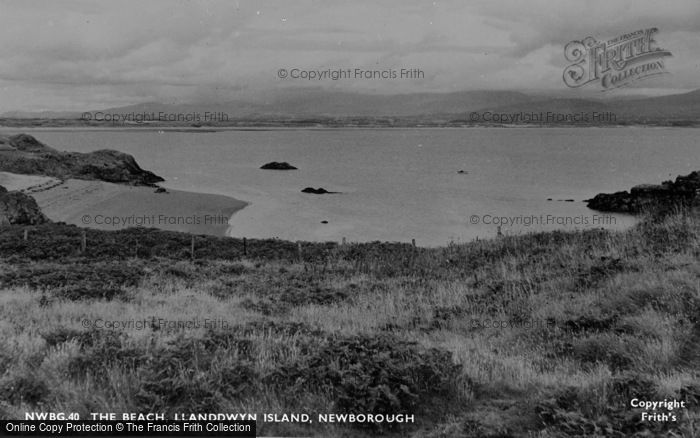 Photo of Newborough, The Beach, Llanddwyn Island c.1960