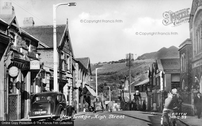 Photo of Newbridge, High Street c.1955