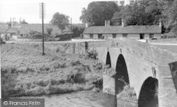 The Bridge Over The River Cairn c.1955, Newbridge