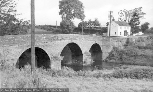 Photo of Newbridge, The Bridge Over The River Cairn c.1955