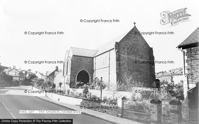 Photo of Newbridge, The Church c.1960