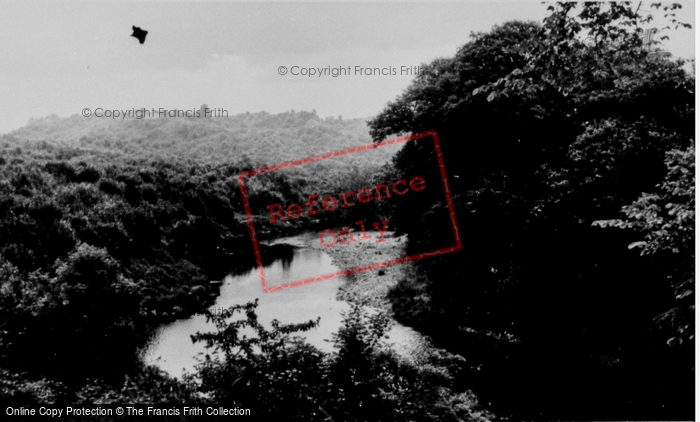 Photo of Newbridge, The River c.1955