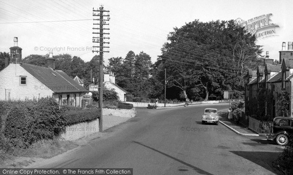 Photo of Newbridge, The Village c.1955