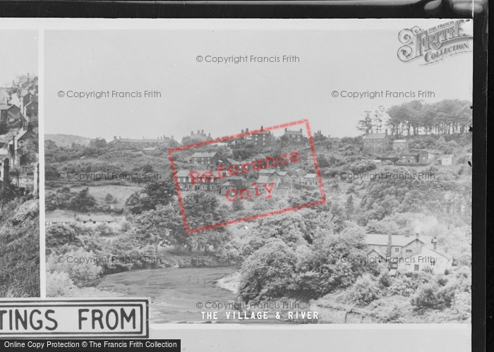 Photo of Newbridge, Village And River c.1960