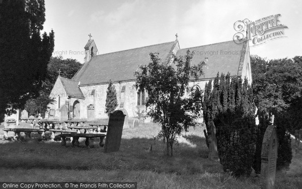 Photo of Newbrough, St Peter's Church c.1955