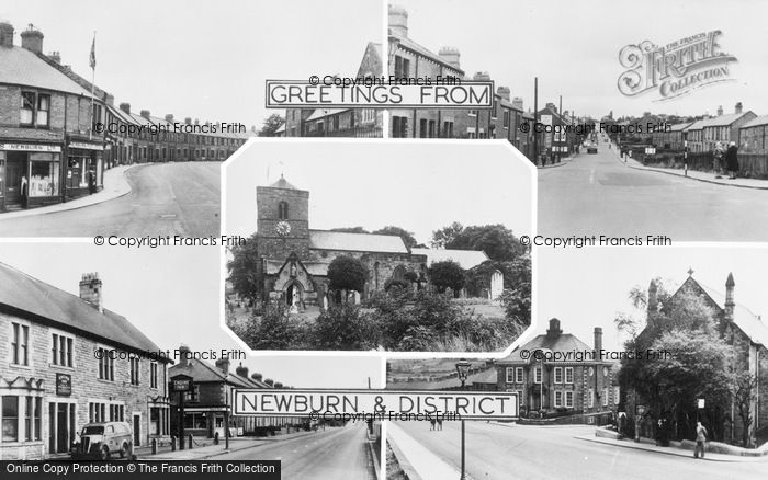 Photo of Newburn, Composite c.1955
