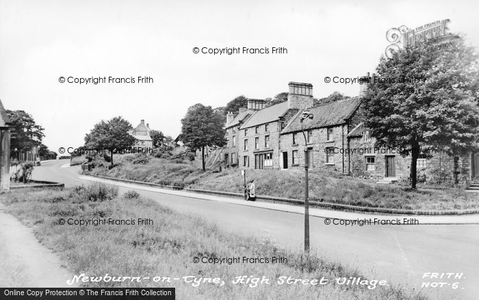 Photo of Newburn, High Street c.1955