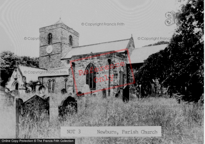Photo of Newburn, Parish Church c.1950