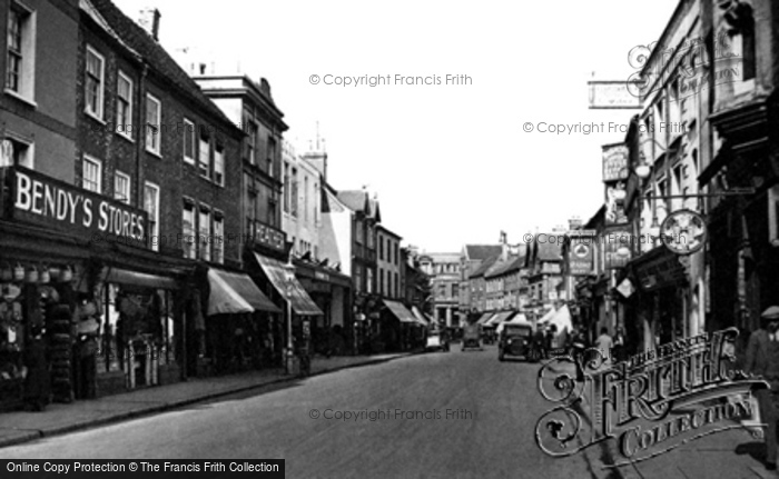 Photo of Newbury, Bartholomew Street c.1930