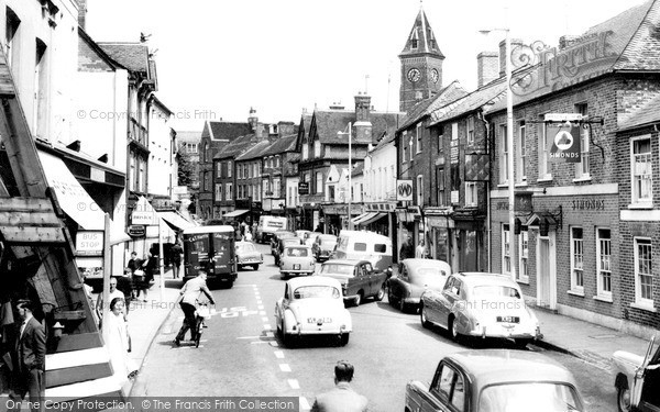 Photo of Newbury, Bartholomew Street c.1965