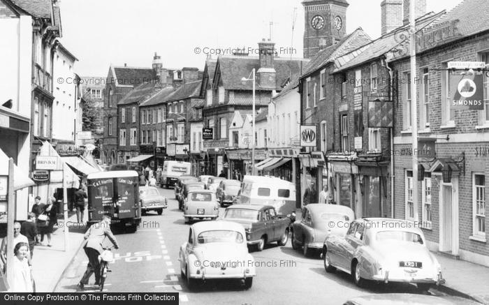 Photo of Newbury, Bartholomew Street c.1965