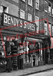 Bendy's Store, Bartholomew Street c.1930, Newbury