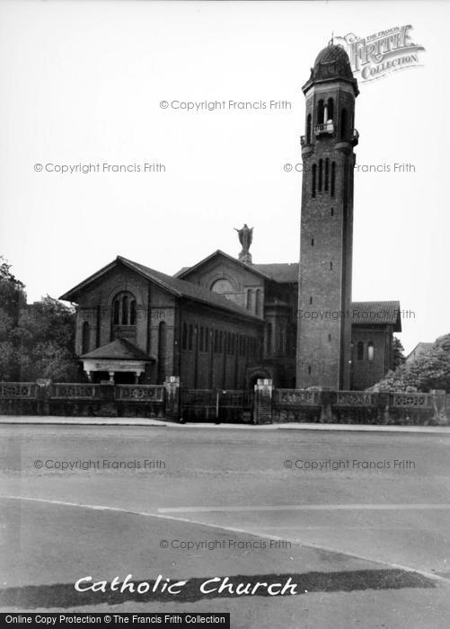 Photo of Newbury, Catholic Church c.1955