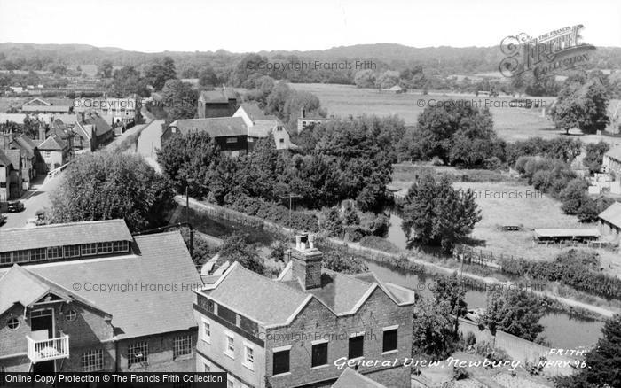 Photo of Newbury, General View c.1960