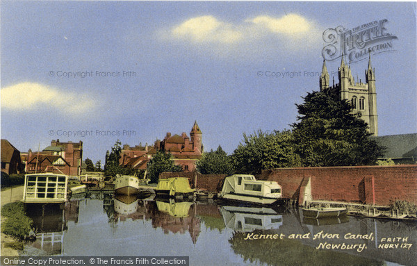Photo of Newbury, Kennet And Avon Canal c.1965