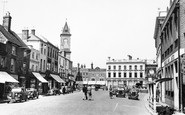 Newbury, Market Place 1952